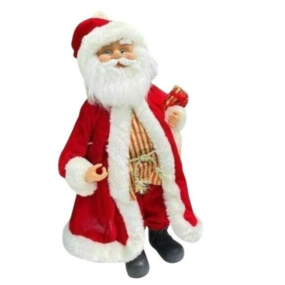 Vintage Santa Claus Doll 16in Christmas Figure